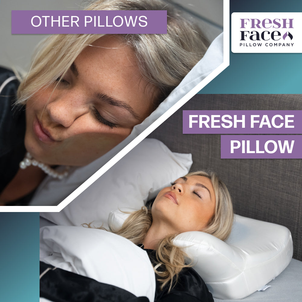 Fresh Face Pillow - Luxury Anti-Wrinkle Skincare Pillow – Fresh Face Pillow  Co