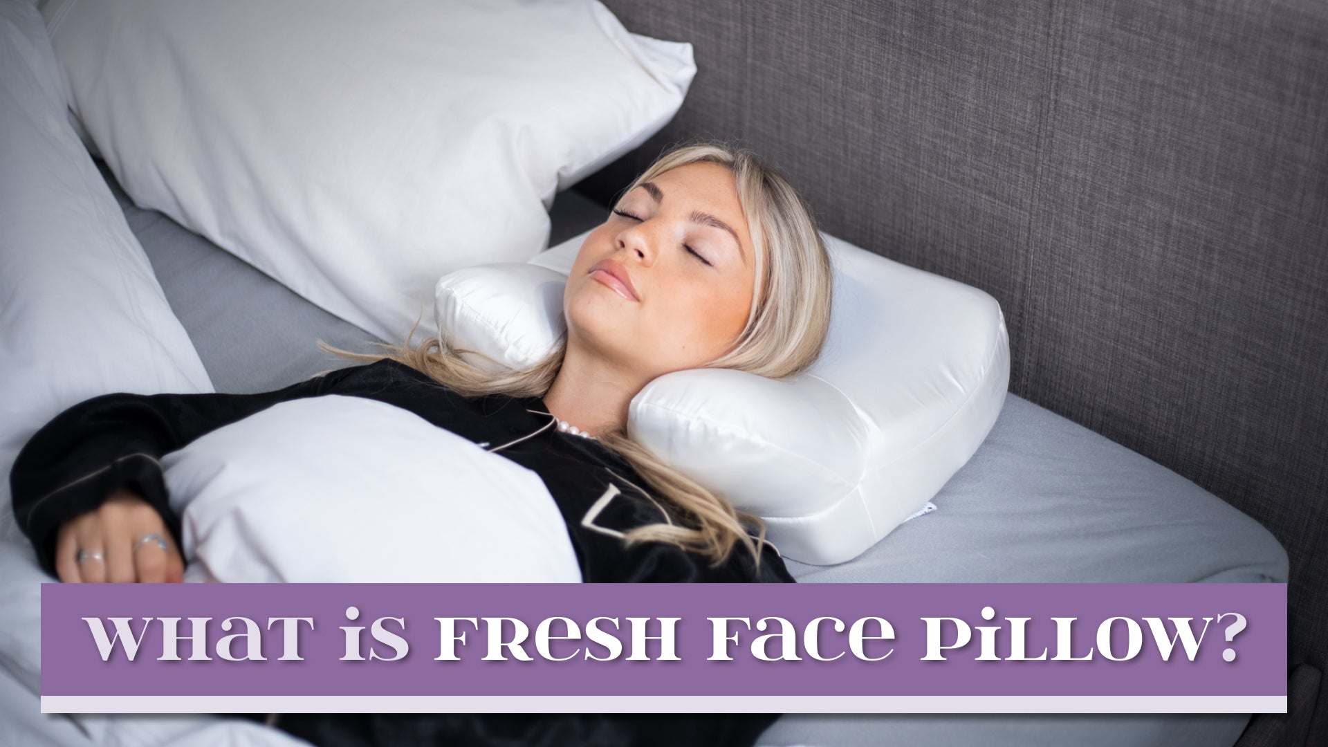 Fresh Face Pillow - Luxury Anti-Wrinkle Skincare Pillow – Fresh Face Pillow  Co